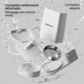 Fontaine Thermostatique & Distributeur Automatique 2-en-1 pour Chat – 3,3 L + 2 L, Sans Fil