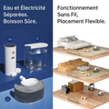 Fontaine à Eau Automatique Sans Fil pour Chat – Sans Filtre, Réservoir 3 L, Silencieuse