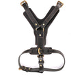 Cowhide Chest Back Pet Supplies Dog Automatic Traction Rope Chest Harness Set Pet Traction Rope